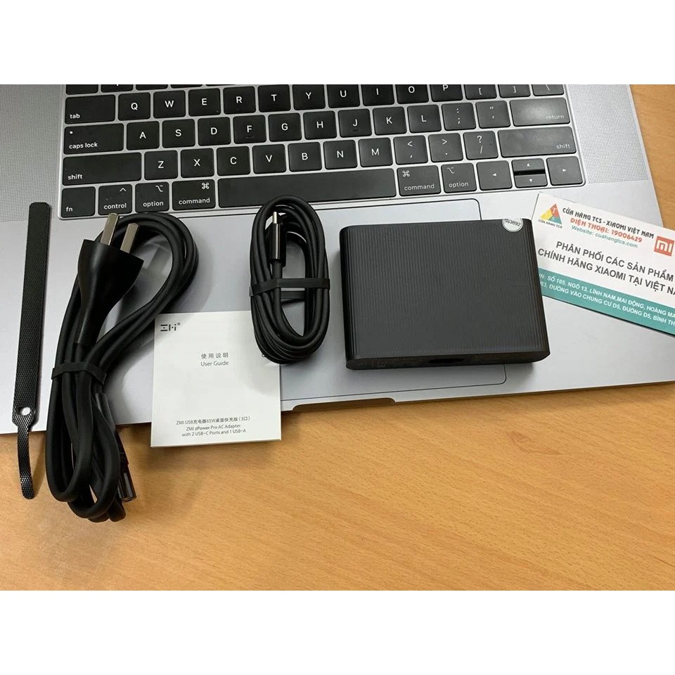 Củ sạc Laptop chuẩn PD 3 USB Xiaomi ZMI HA932 65W