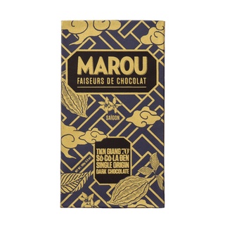 Marou - socola đen tiền giang 70% 80g