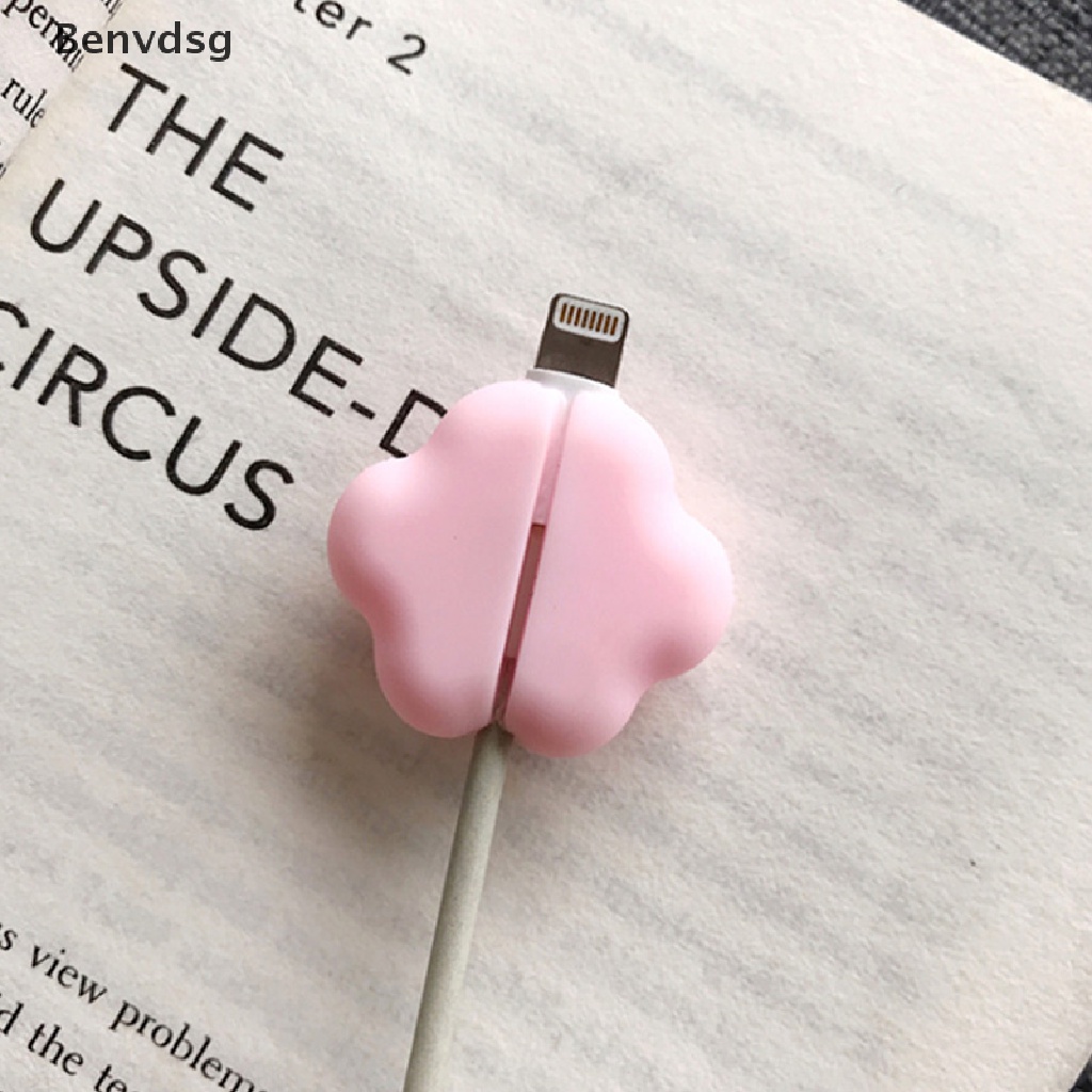 Phụ kiện bảo vệ đầu dây cáp bằng silicon xinh xắn
