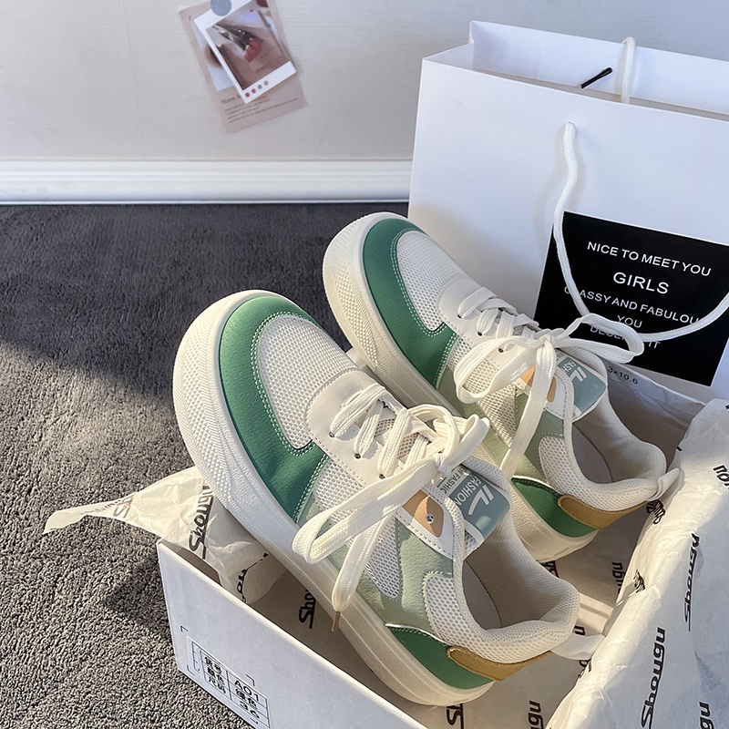 💘 Giày thể thao nữ thoáng khí siêu nhẹ phong cách Hàn Quốc  💘 chống trượt  thoải mái  thời trang 💘 đế mềm thoáng khí  thiết kế mới