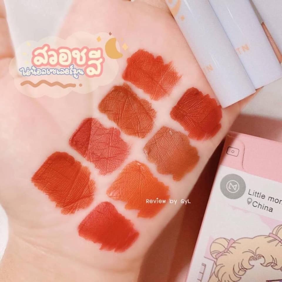 Set Son 8 Cây WETN Cô Gái Meyoco Retro Matte Liquid