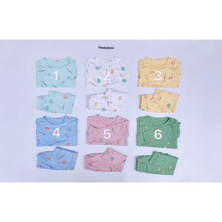 Bộ thun lạnh Peekaboo bé Trai/Gái