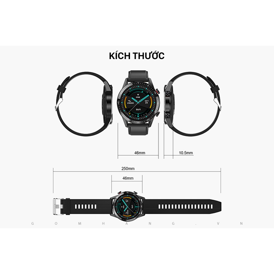 Microwear L13 - Đồng hồ thông minh Microwear L13 Smartwatch Nghe gọi Bluetooth, Tiếng Việt, Theo dõi sức khỏe cực tốt