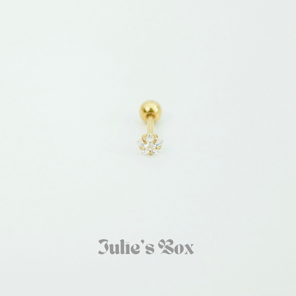 [COMBO] Tiết Kiệm 10-15K Set Khuyên Tai Nam Titan Unisex Không Đen Không Ngứa Không Gỉ Sét Không Dị Ứng julies box