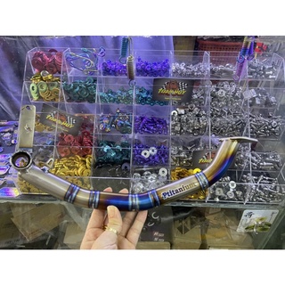 cần đạp thắng  titan chân sirus chất liệu titanium gắn trực tiếp cần phanh thắng chân wave dream