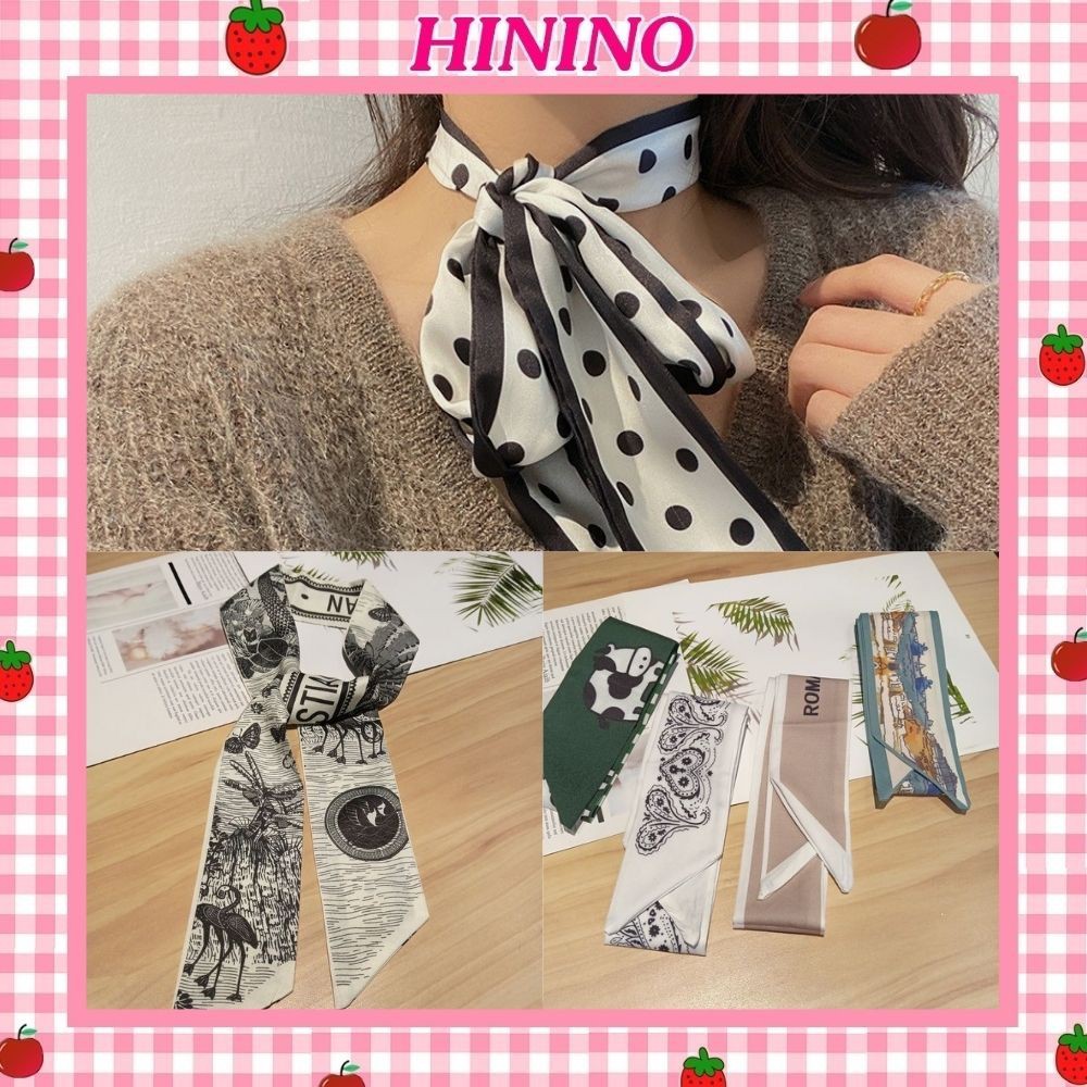 Khăn lụa quấn tóc Hinino cực xinh theo phong cách thời thượng SC40