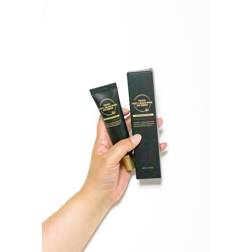 Kem Mắt Ốc Sên Giảm Quầng Thâm PEKAH Rebirth Black Snail Eye Cream 30ml | BigBuy360 - bigbuy360.vn