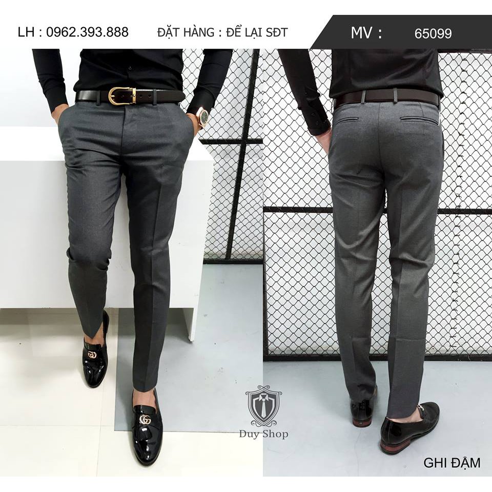 [QUẦN ÂU DUY SHOP] MÀU GHI 0317 SANG CHẢNH LỊCH SỰ | BigBuy360 - bigbuy360.vn