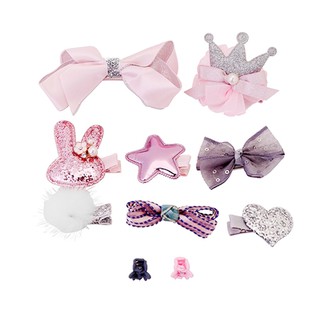 SET 10 MÓN KẸP TÓC BÉ GÁI