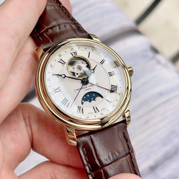 Đồng Hồ Nam Frederique Constant Moonphase Open Heart FC-335MC4P5