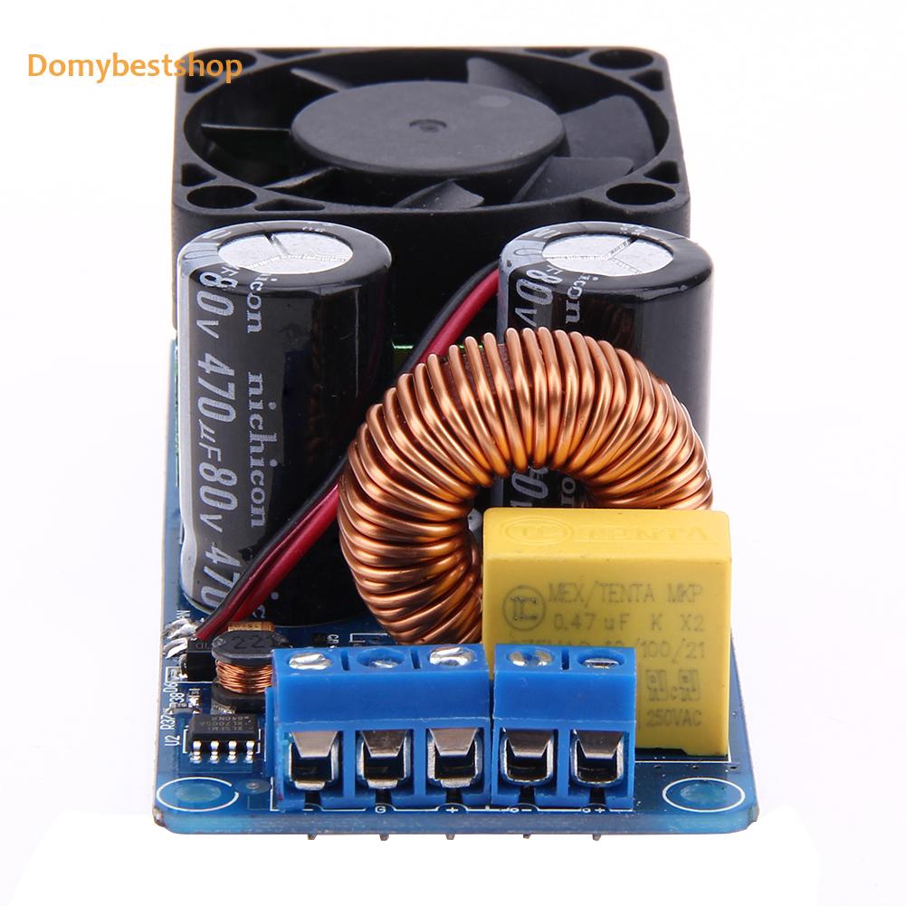 500W Mono Channel Digital Amplifier Class D HIFI Power Amp Board IRS2092S Equipment