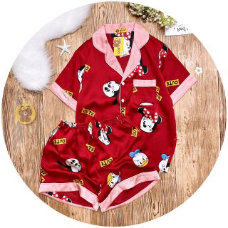 Đồ mặc nhà - satin lụa - quần ngắn