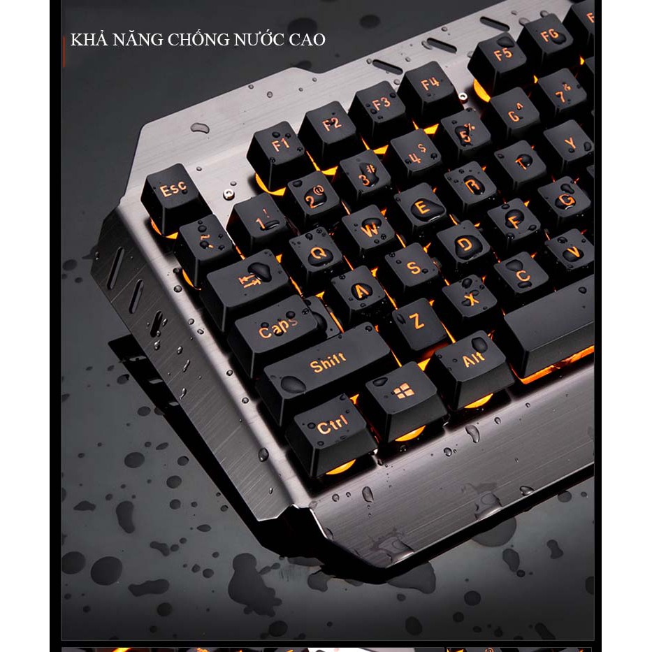 Bàn phím Gameming, BÀN PHÍM MÁY TÍNH CÓ ĐÈN K600 đẳng cấp, mượt mà mọi thể loại, phát sáng đẹp mắt | BigBuy360 - bigbuy360.vn