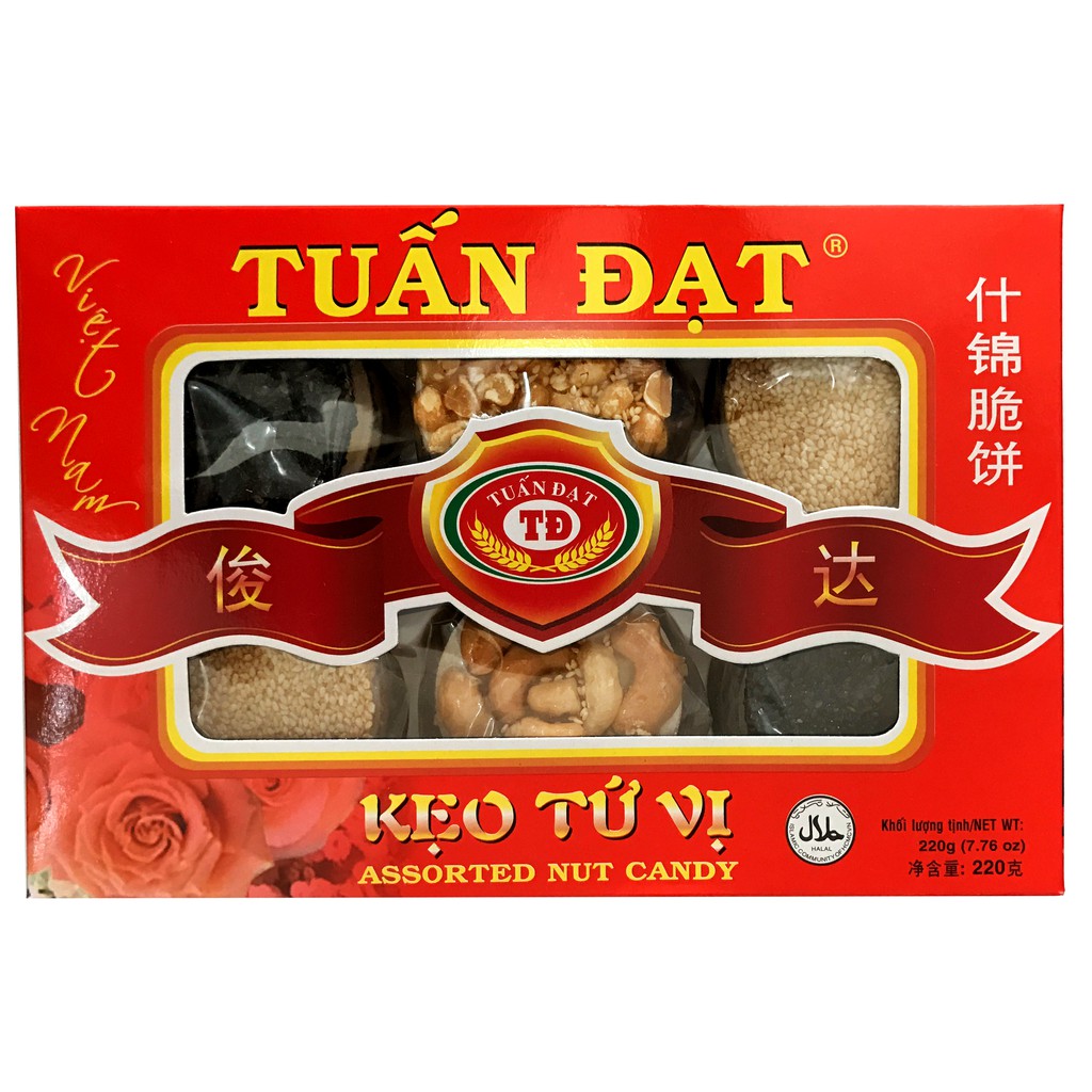 Kẹo tứ vị 220g
