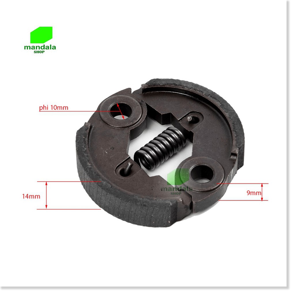 côn máy cắt cỏ, bố li hợp 330, gx35 cấu tạo bằng sắt có độ văng mạnh, nhanh...