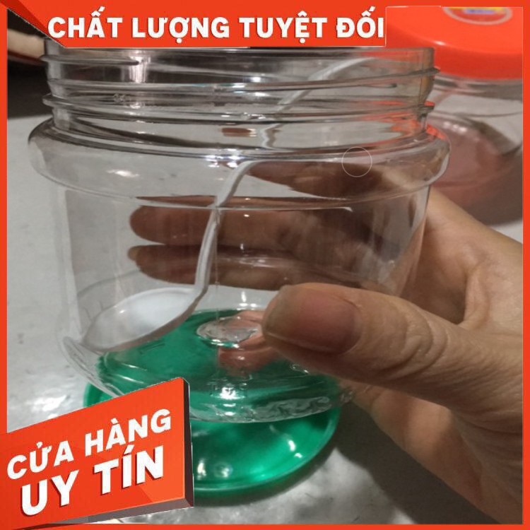 Lọ nhựa đựng gia vị nắp vặn kín 300ml kèm thìa xịn hàng công ty | BigBuy360 - bigbuy360.vn