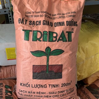Đất sạch giàu dinh dưỡng Tribat 20dm3