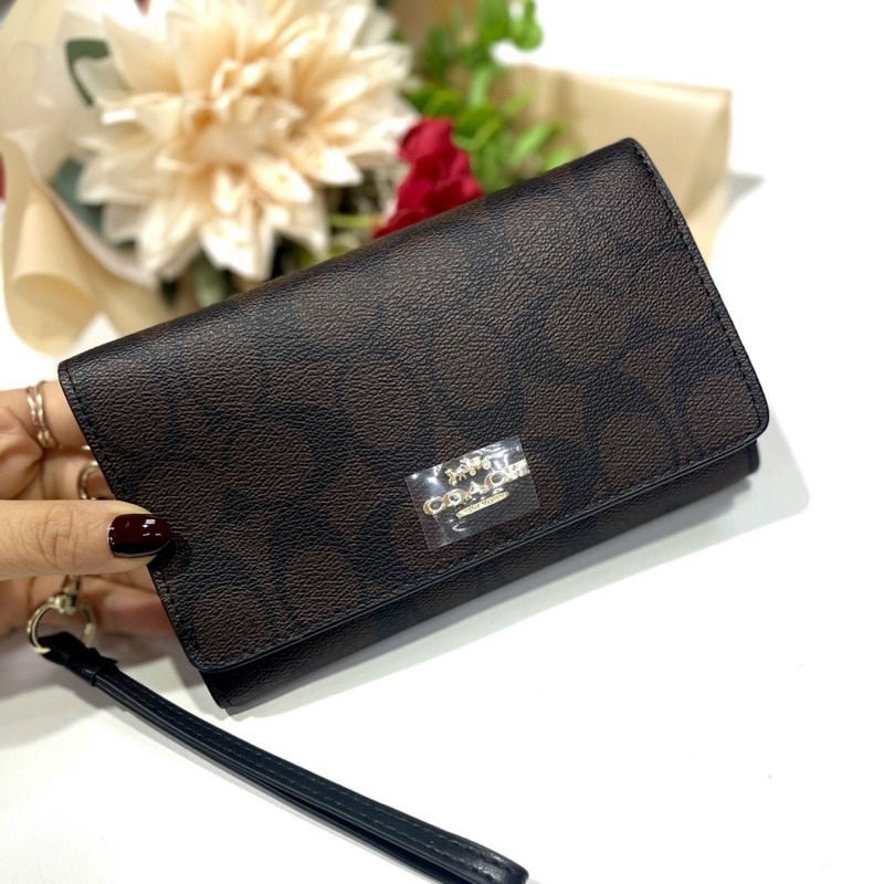 💥Ví Coach Flap Xuất xịn💥Rẻ Vô Địch