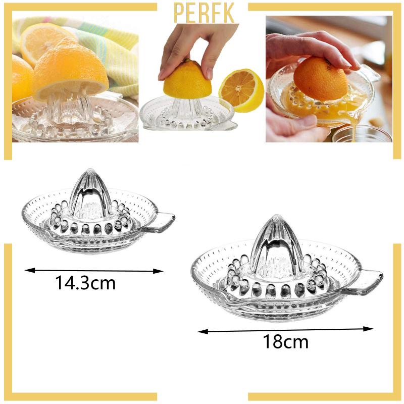 [Perfk] Dụng Cụ Ép Nước Chanh / Cam Kính Chuyên Nghiệp