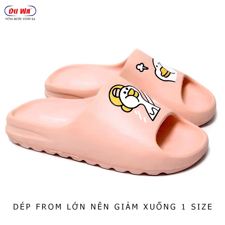 Dép nữ quai ngang đế bánh mì siêu nhẹ  – Hàng chính hãng DUWA