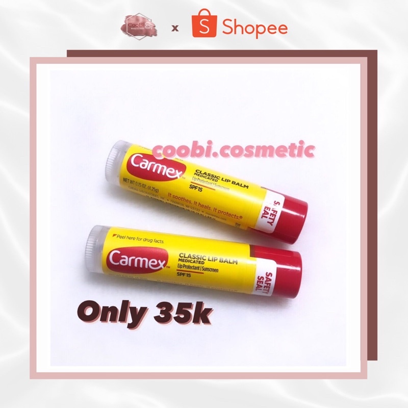 Son dưỡng Carmex có chống nắng cực tốt