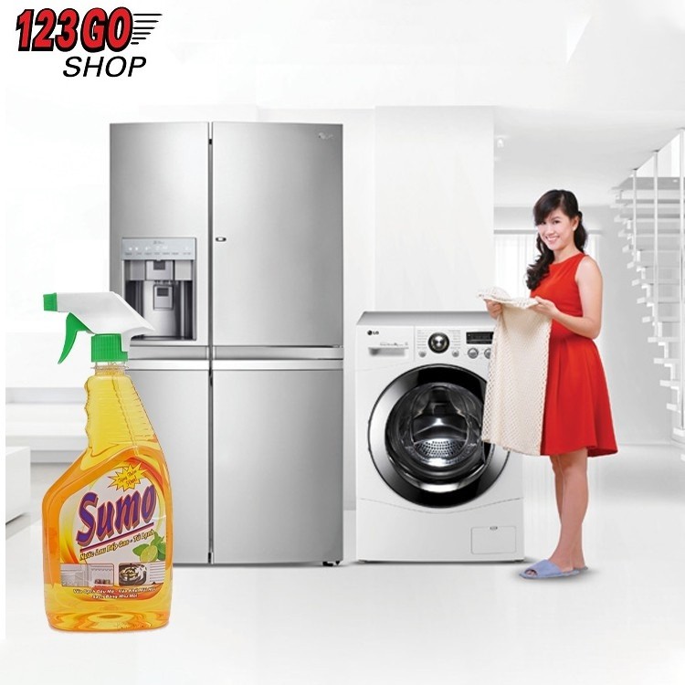 [TIỆN DỤNG] Nước Lau Bếp Ga - Tủ Lạnh Sumo 800ml