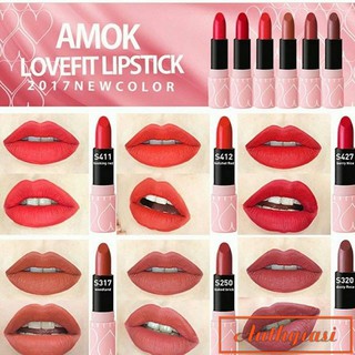 Son thỏi Amok Luxury Lovefit 2017