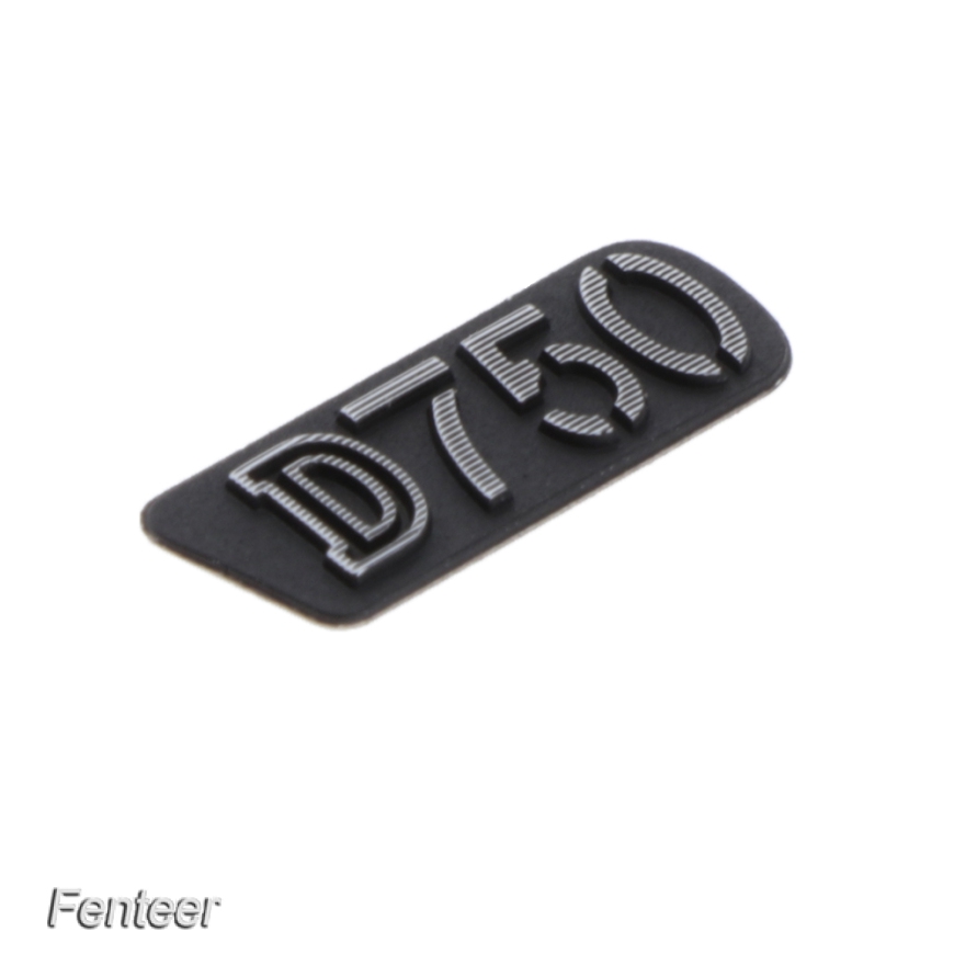 Miếng Dán Logo Trang Trí Bảng Tên Phía Trước Cho Nikon D750