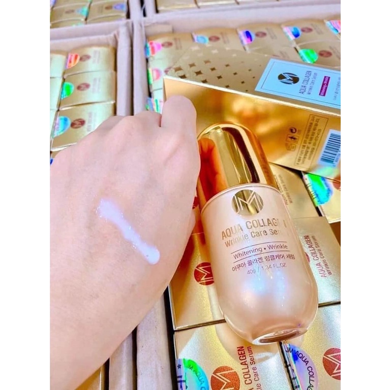 Serum Hàn Quốc Dưỡng Trắng Da JM Aqua Collagen Wrinkle Care 40g