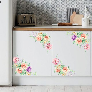 Decal Dán Tường Hình Hoa Mẫu Đơn