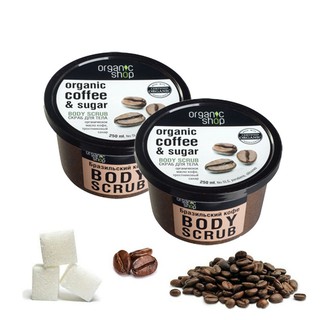 Tẩy tế bào chết body scrub Coffee & Sugar 250g