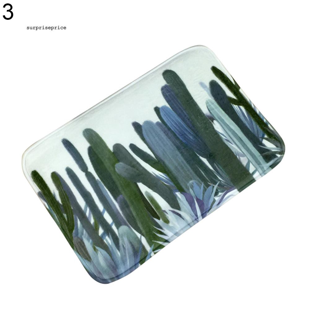 Thảm chùi chân chống trượt hình cây xinh xắn 40x60cm