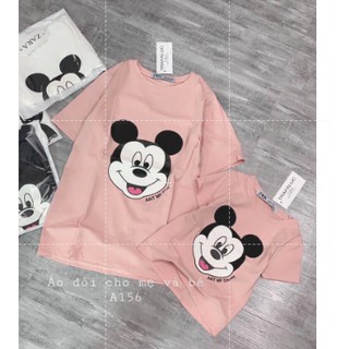 Nq8387 sỉ áo micky mẹ và bé 2 màu
