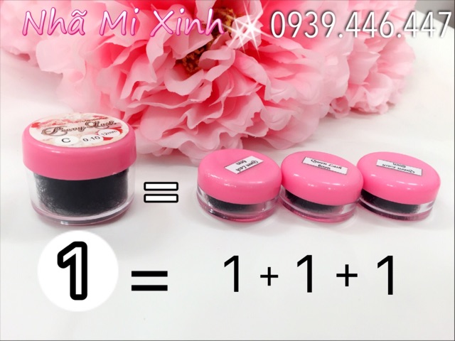 MI LỤA SỢI RỜI PEONY LASH D-0.10