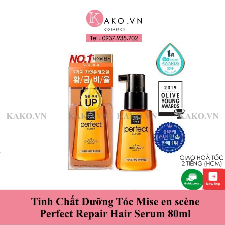 Tinh chất dưỡng tóc Mise En Scene Perfect Repair Hair 80ml