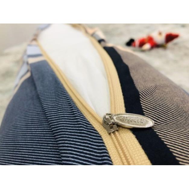 [XẢ KHO] Vỏ gối ôm người lớn vải Cotton Hàn Quốc ALNENA NGỌC NỮ mát lạnh - Kích thước 35cm x 100cm