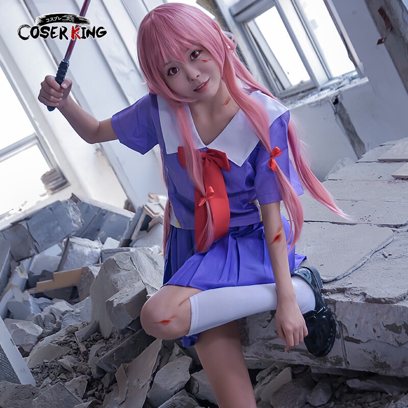 Trang phục hóa trang nhân vật Yuno Gasai trong phim hoạt hình Nhật Ký Tương Lai