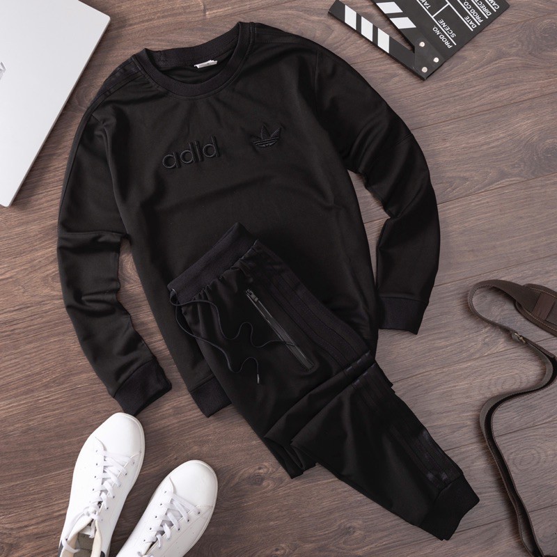 ĐỒ BỘ NAM THU ĐÔNG- BỌ THỂ THAO NAM DÀI TAY ( vải không xù) | BigBuy360 - bigbuy360.vn