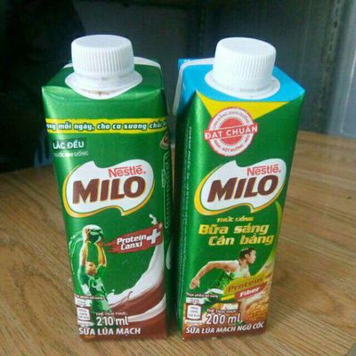 [Q.3] QUẬN 3 [HỎA TỐC]  [SALE HOT] MỘT HỘP SỮA NẮP VẶN NGŨ CỐC ./ LÚA MẠCH NESTLÉ MILO TEEN PROTEIN CANXI 200 ML hoặc 21