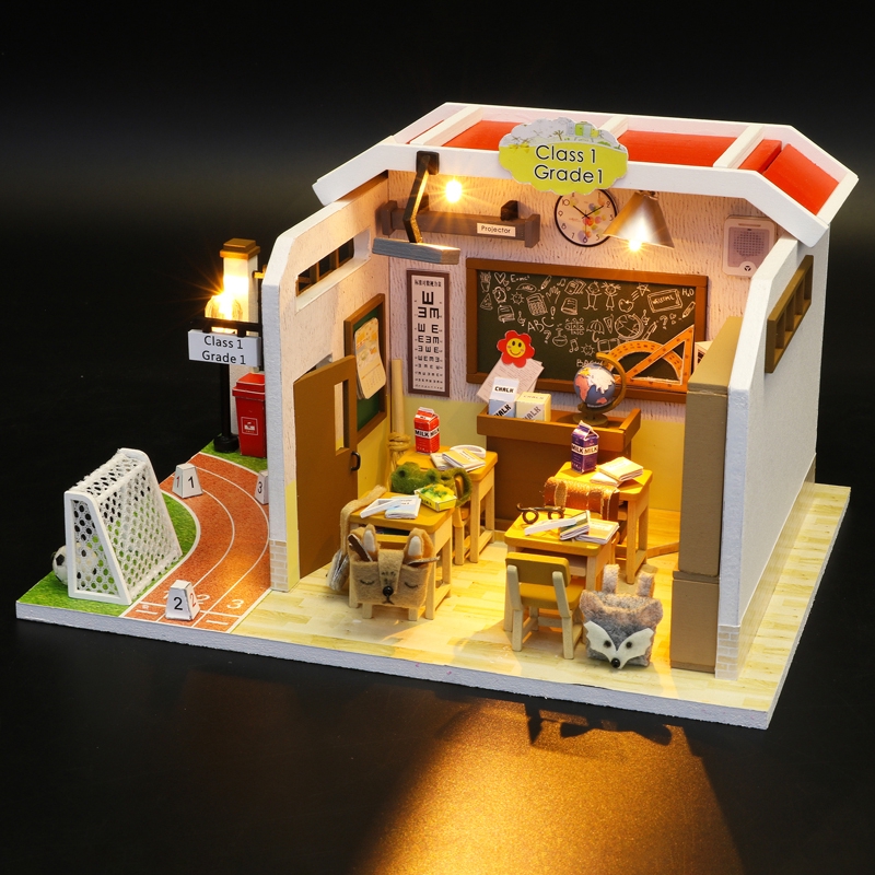 Bộ đồ chơi mô hình trang trí thủ công Sưu tầm cho sở thích mô hình lớp học vui nhộn mini thu nhỏ