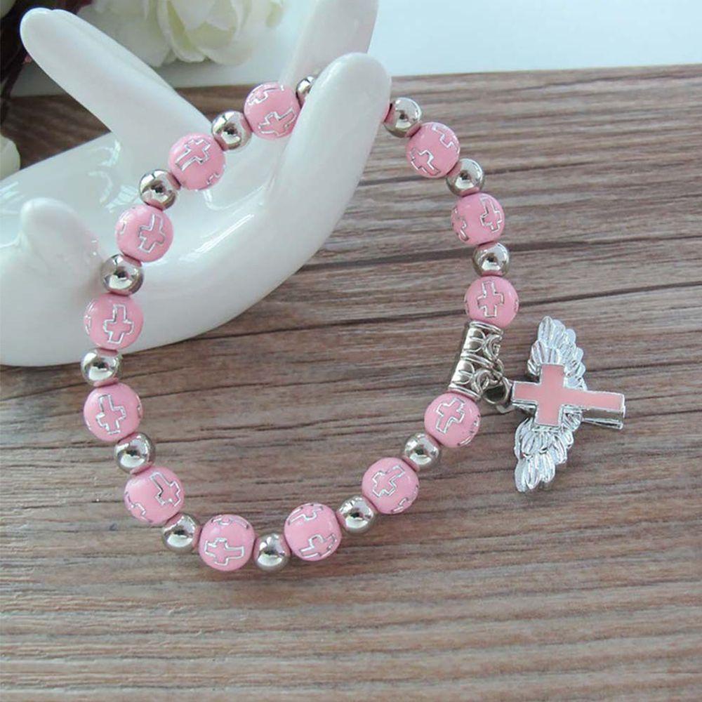 EUCA Vòng Đeo Tay Hạt Charm Bằng Acrylic Kiểu Mới