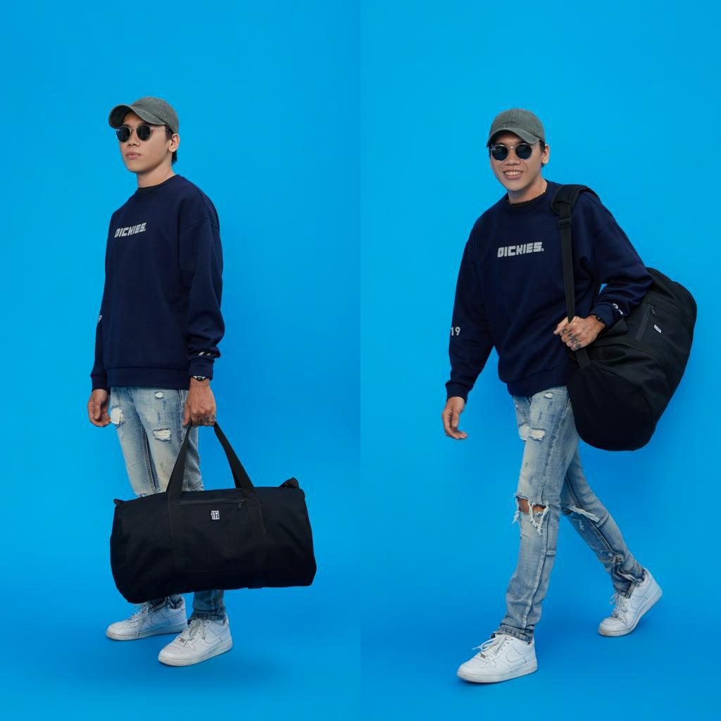 Jamlos Wanderlust Duffle - Túi trống du lịch tập gym vải canvas xách tay đeo chéo thời trang năng động
