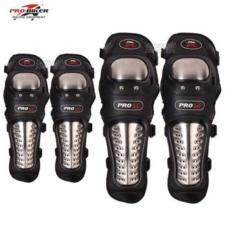 Giáp Chân Tay Pro-Biker Inox Ms1 Bảo Hộ Xe Máy - Chợ Bảo Hộ