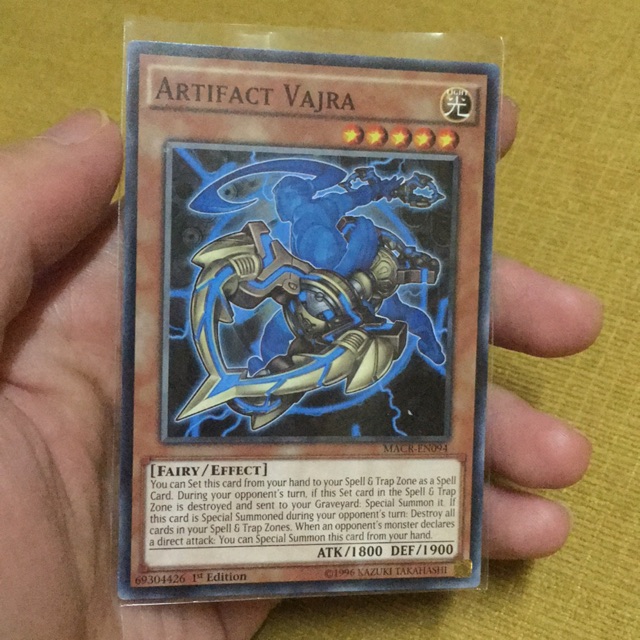 Thẻ bài Yugioh! Artifact Vajra (N)