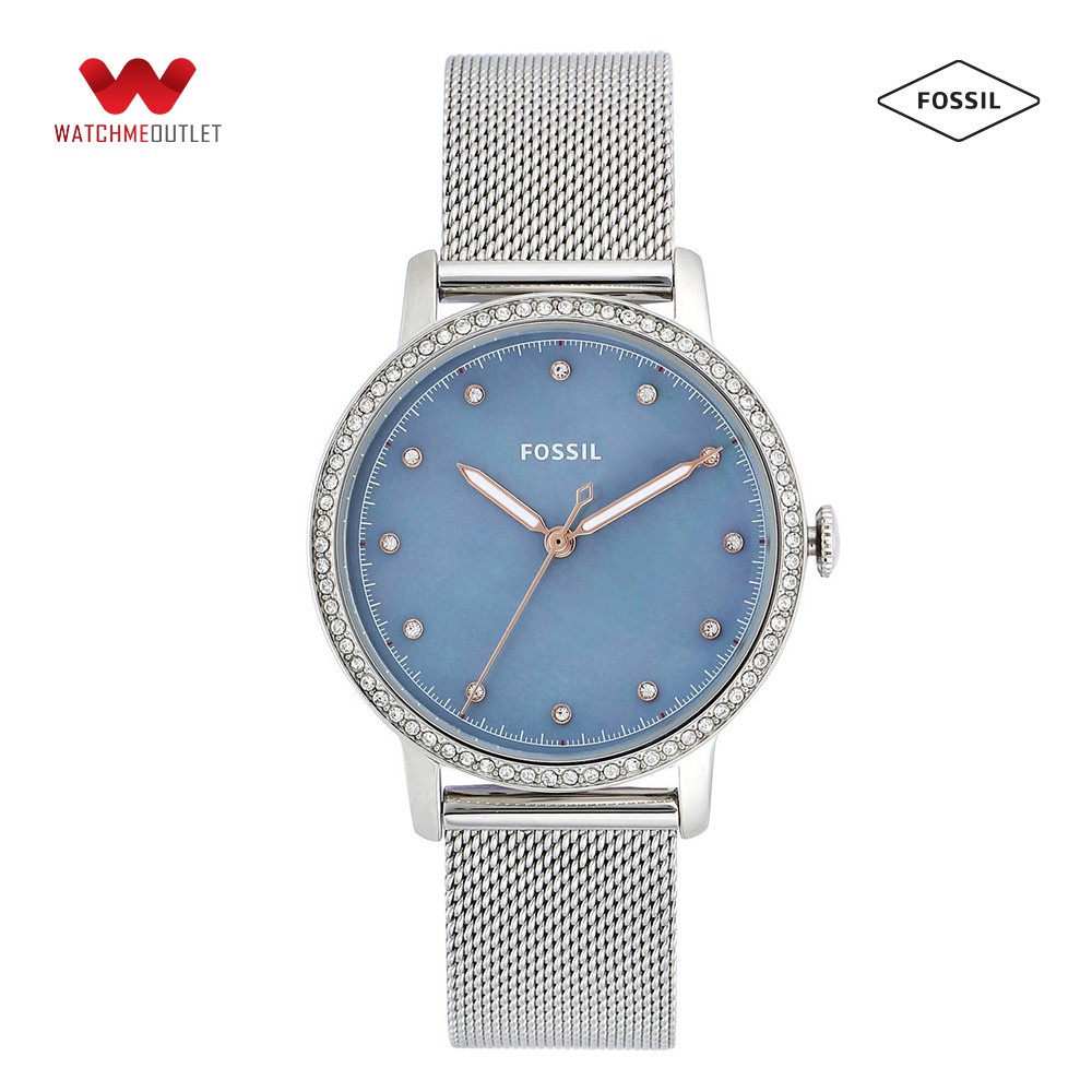 [ ĐẶC BIỆT 18-29.07 - VOUCHER 10%] - Đồng hồ Nữ Fossil dây kim loại ES4313I