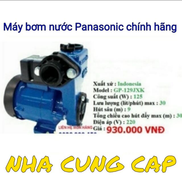 (GIÁ HỦY DIỆT) BƠM TĂNG ÁP PANASONIC CHÍNH HÃNG