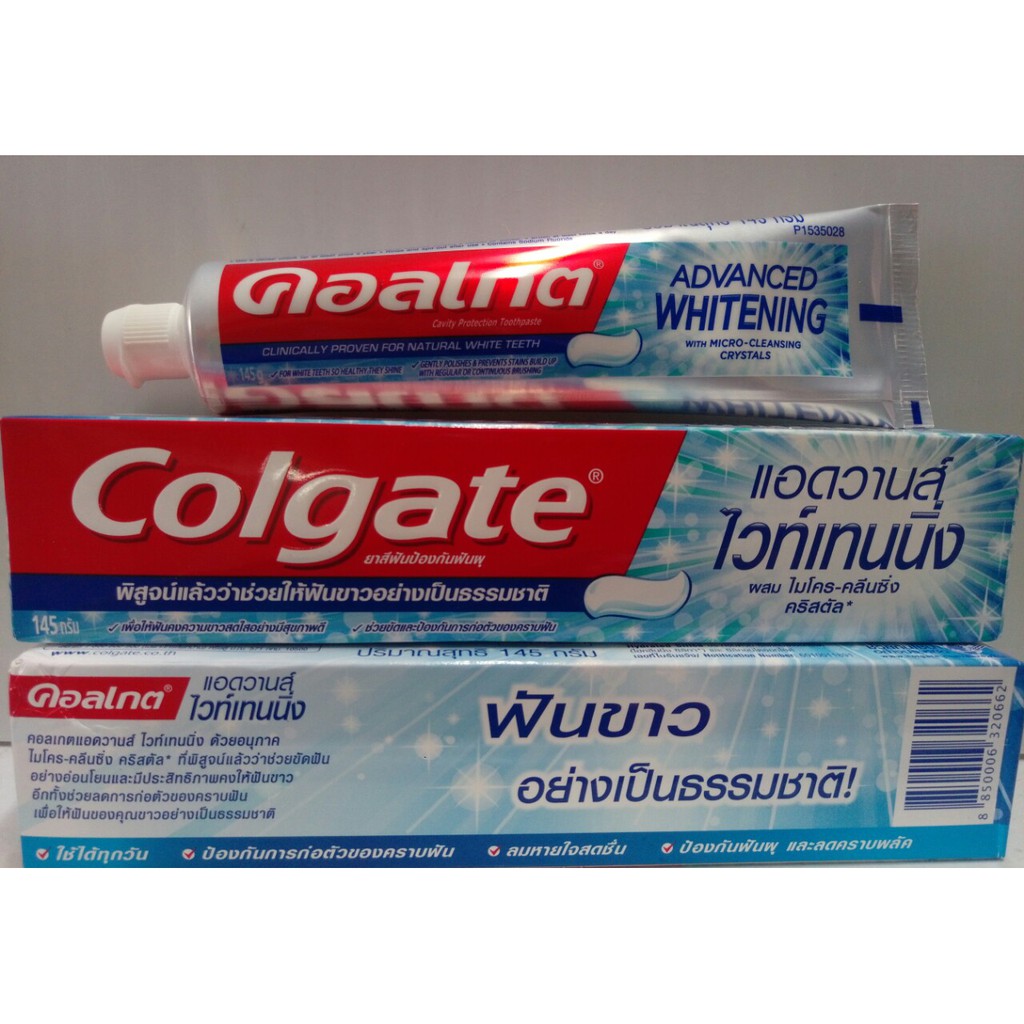 Kem đánh răng Colgate thơm mát Thái Lan - 150g