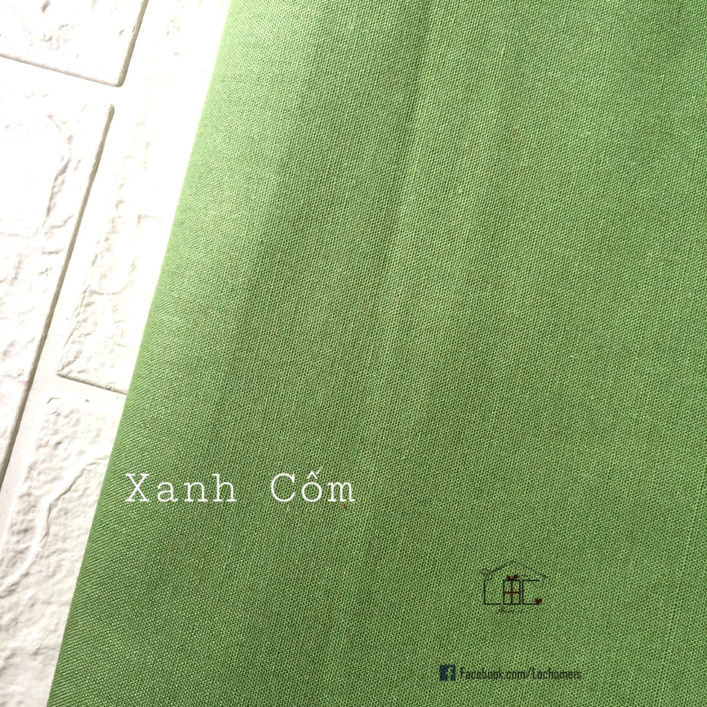 Vải Linen Bột Thêu Khăn Tay Handmade 25x35cm - LỘC Homeis
