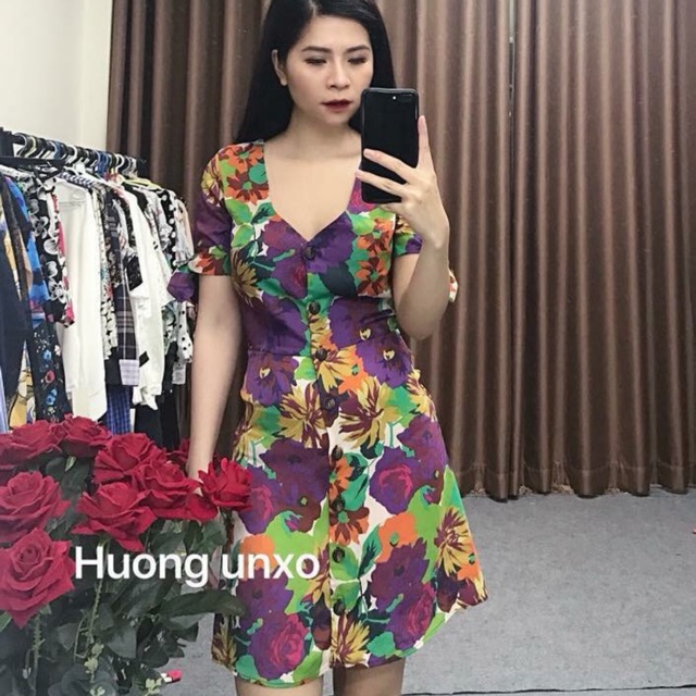 #zara VÁY ĐẦM HOA