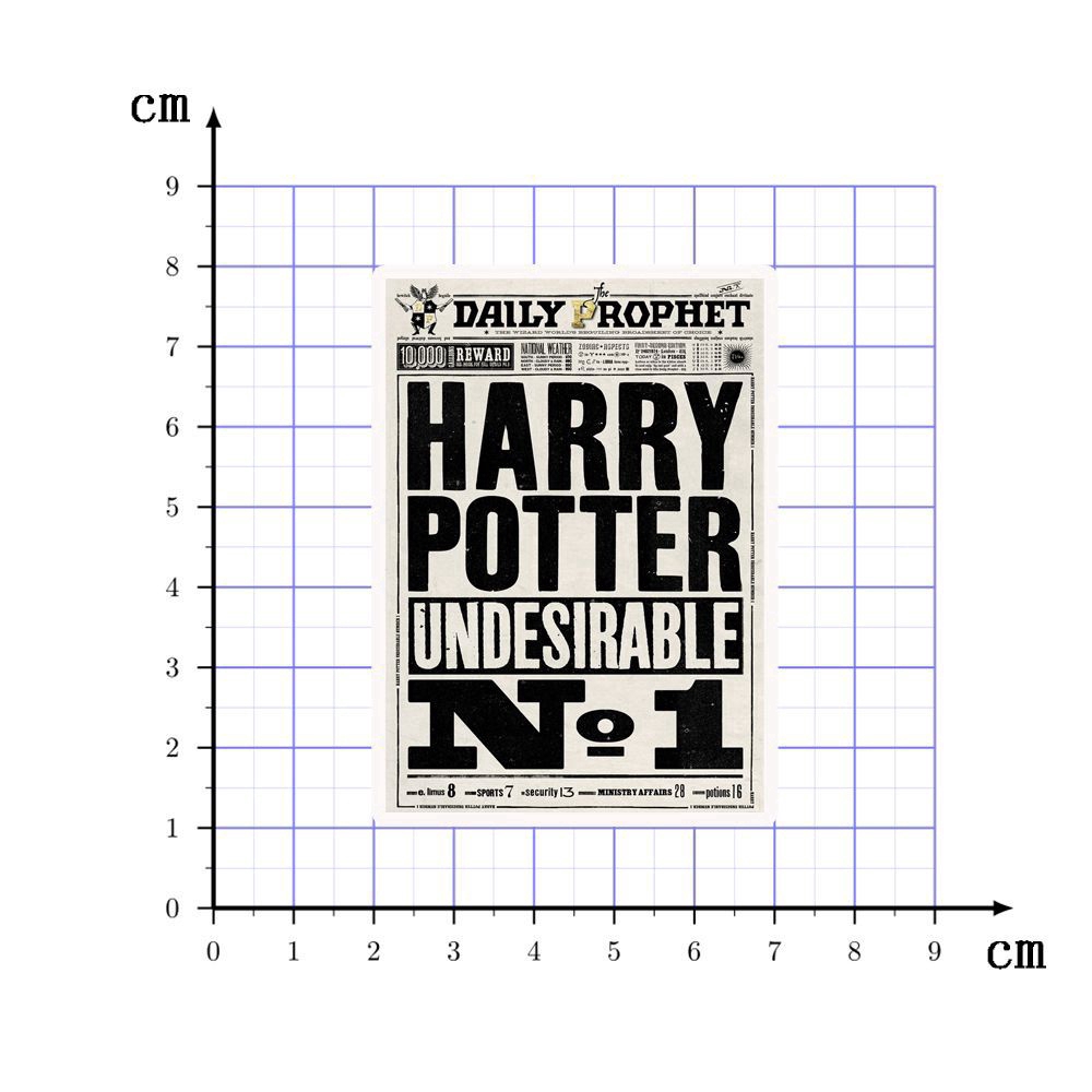 Set sticker 25 miếng dán trang trí hình logo phim Harry Potter